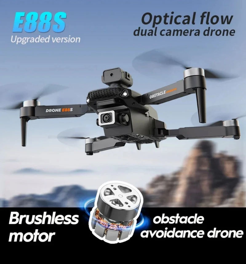 🚁 ¿Estás listo para volar? ¡Descubre el nuevo dron E88 PRO 4K HD Camara Dual Wifi que está dominando el cielo!